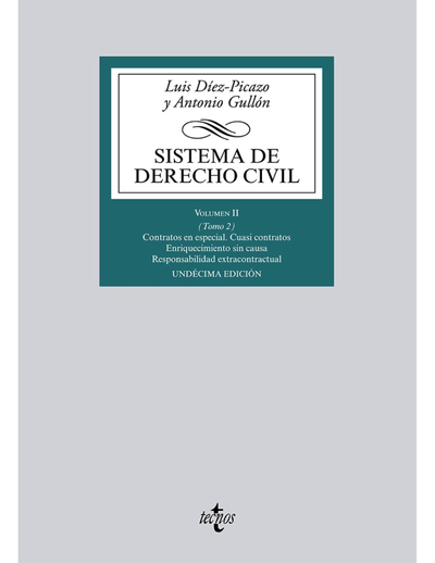 Sistema de derecho civil. Vol. II: Tomo 2