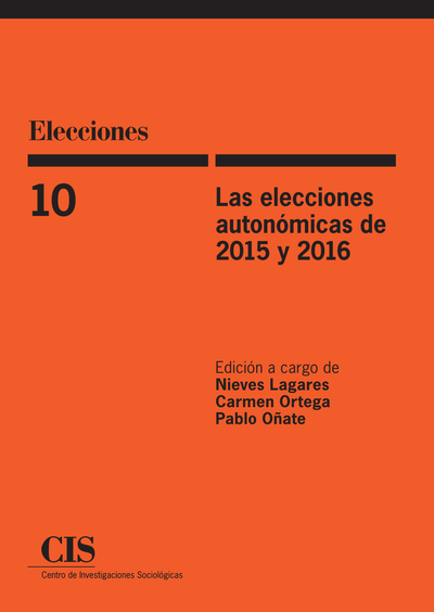 Las elecciones autonómicas de 2015 y 2016