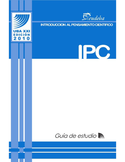 Introducción al pensamiento científico: guía de estudio