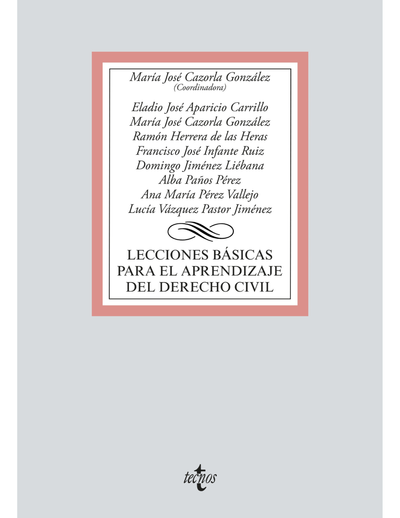 Lecciones básicas para el aprendizaje del Derecho civil