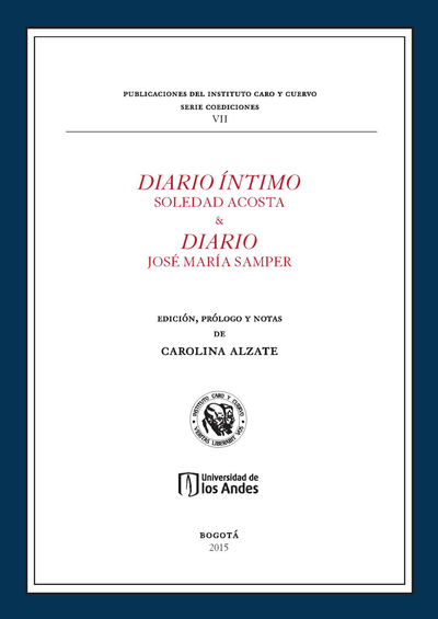 Diario íntimo, Soledad Acosta & Diario, José María Samper