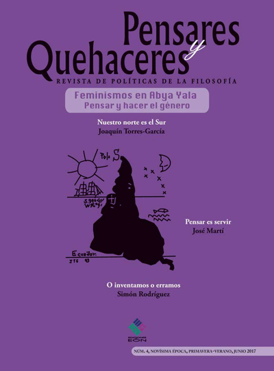 Pensares y quehaceres: revista de políticas de la filosofía. Novísima época (4)