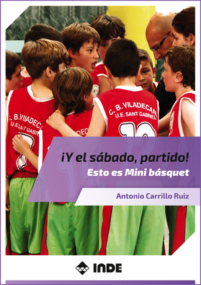 ¡Y el sábado, partido! Esto es mini básquet
