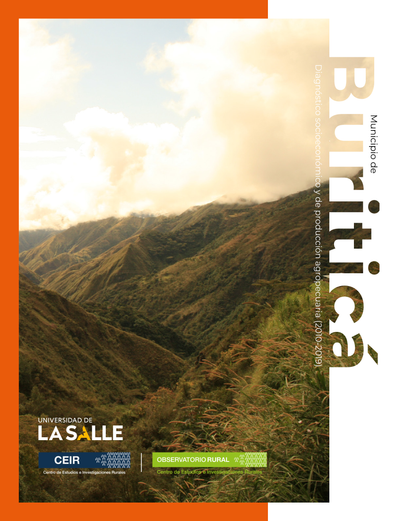 Municipio de Buriticá (Antioquia): diagnóstico socioeconómico y de producción agropecuaria (2010-2019)