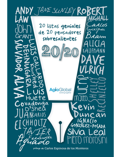 20 listas geniales de 20 pensadores sobresalientes 20/20