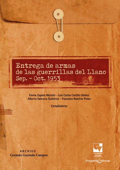 Entrega de armas de las guerrillas del llano. Sep.-Oct. 1953
