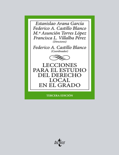 Lecciones para el estudio del derecho local en el grado