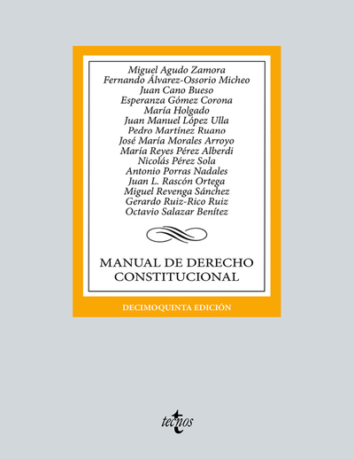 Manual de Derecho Constitucional