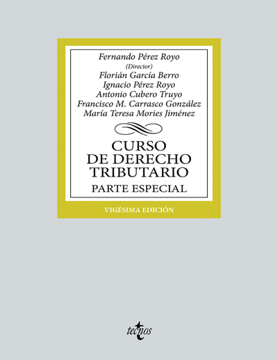 Curso de Derecho Tributario: parte Especial