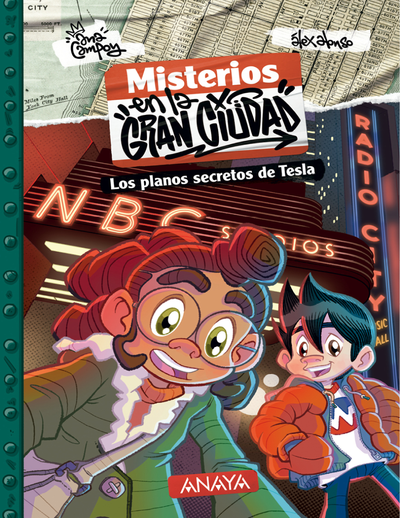 Misterios en la gran ciudad 4. Los planos secretos de Tesla: libro 4