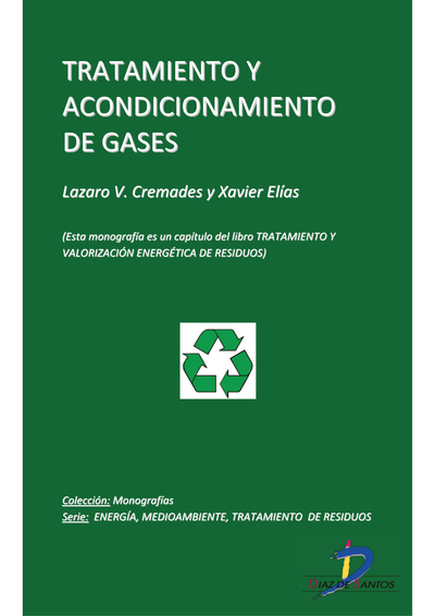Tratamiento y acondicionamiento de gases. En: Tratamiento y valorización energética de residuos