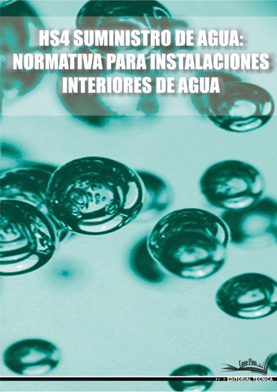 HS4 Suministro de agua: normativa para instalaciones interiores de agua