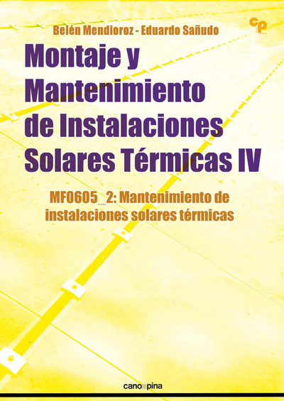 MF 0605_2 Mantenimiento instalaciones solares térmicas