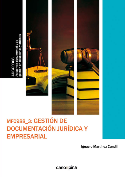 MF0988_3 Gestión de documentación jurídica y empresarial