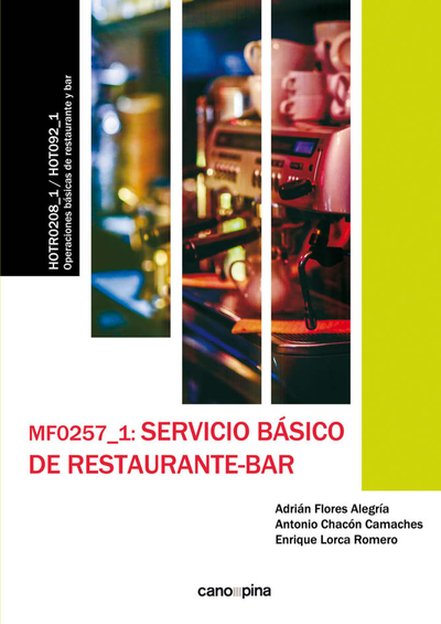 MF0257_1 Servicio básico de restaurante-bar