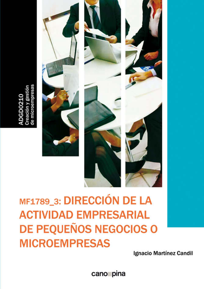 MF1789_3: Dirección de la actividad empresarial de pequeños negocios o microempresas