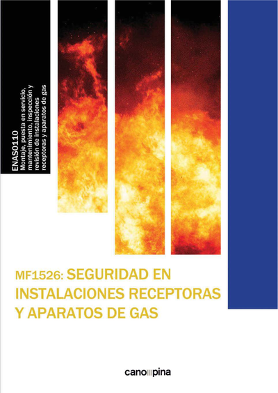 Seguridad en instalaciones receptoras y aparatos de gas: MF1526