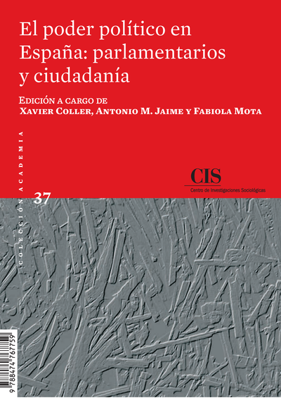 El poder político en España: parlamentarios y ciudadanía