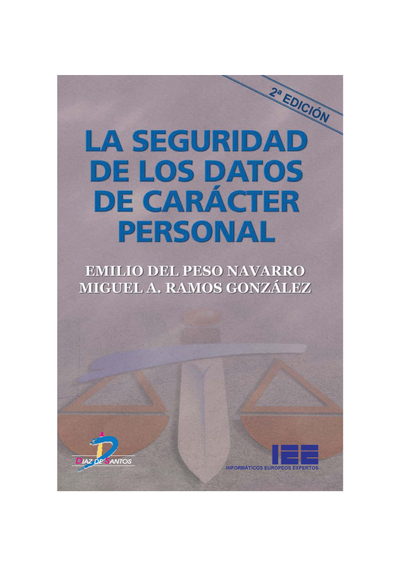 La seguridad de los datos de carácter personal