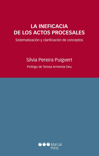 La ineficacia de los actos procesales: sistematización y clarificación de conceptos