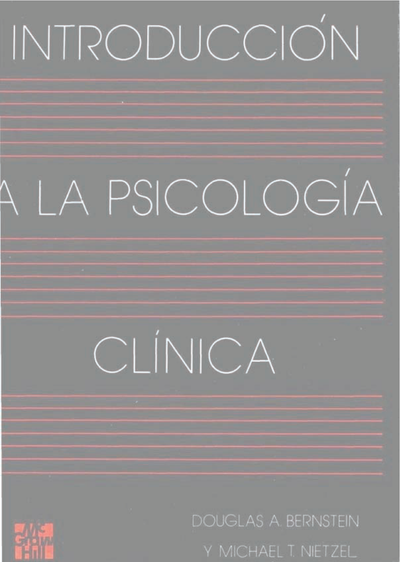 Introducción a la psicología clínica