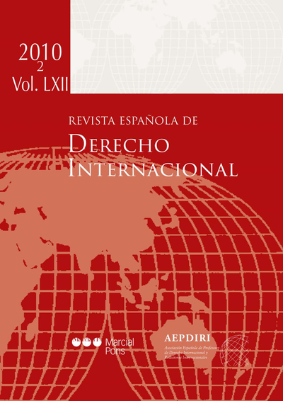 Revista Española de Derecho Internacional 62 (2)