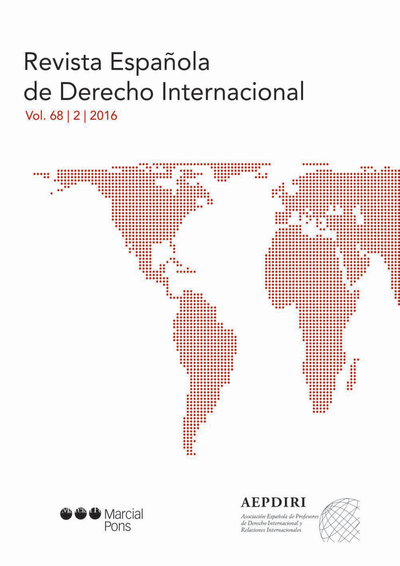 Revista Española de Derecho Internacional 68 (2)