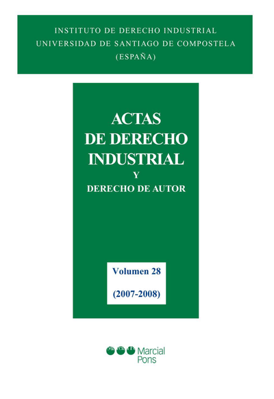 Actas de Derecho Industrial y Derecho de Autor XXVIII