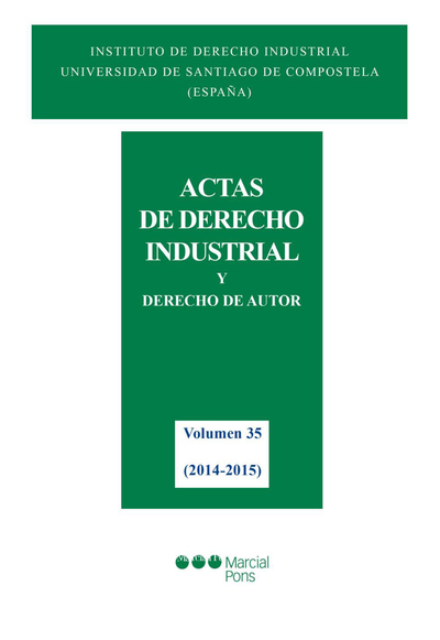 Actas de Derecho Industrial y Derecho de Autor XXXV
