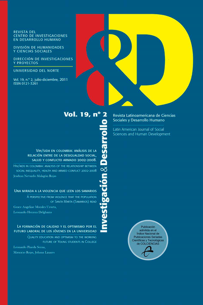 Investigación y Desarrollo 19 (2)