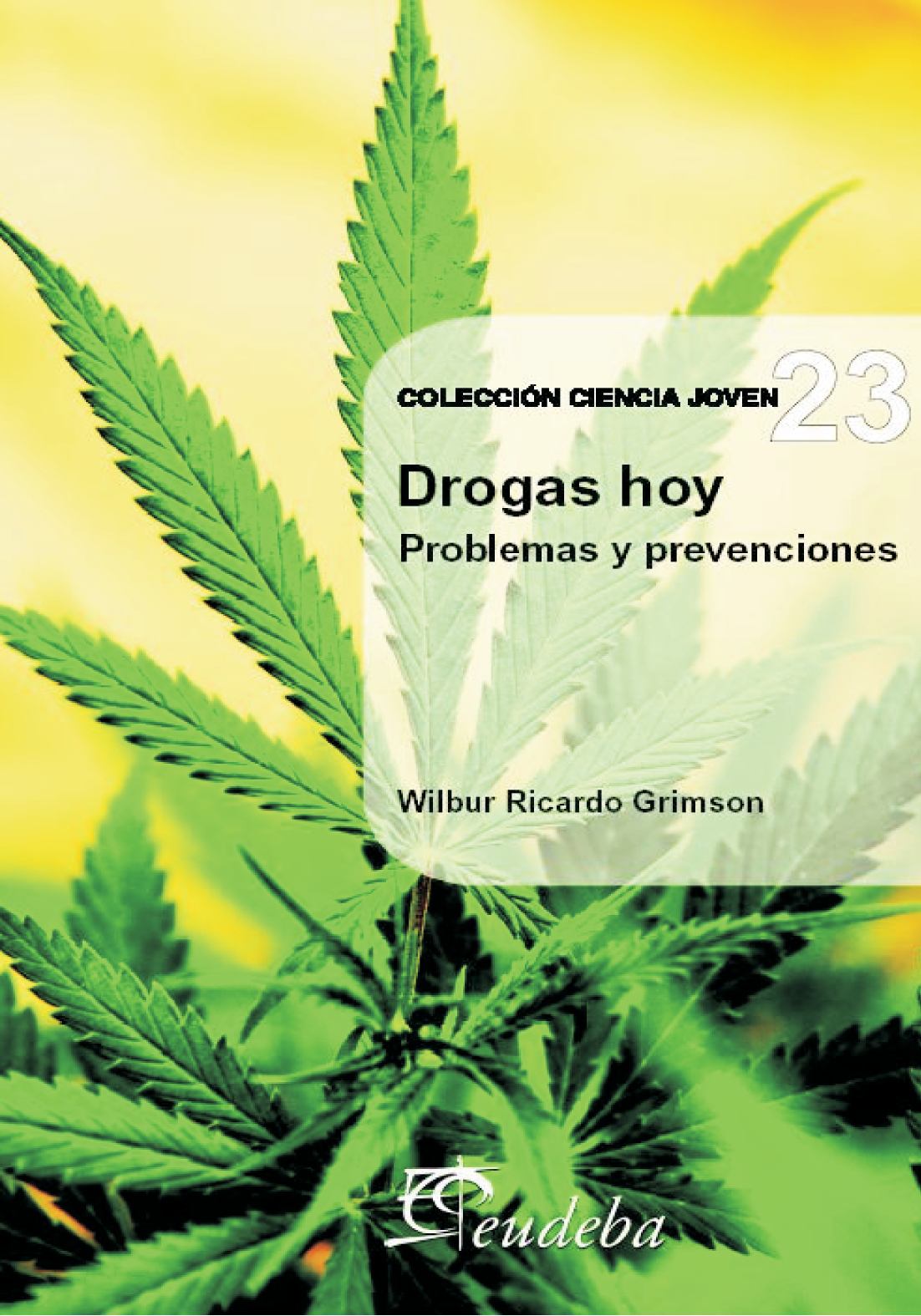 Drogas hoy: problemas y prevenciones