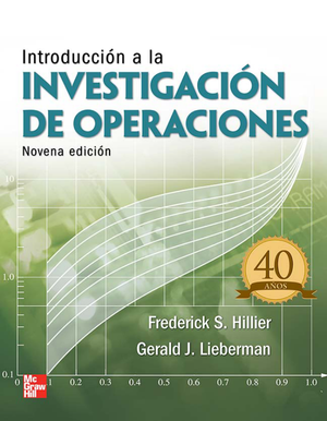 Introducción a la investigación de operaciones