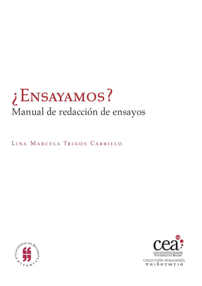 ¿Ensayamos?: manual de redacción de ensayos