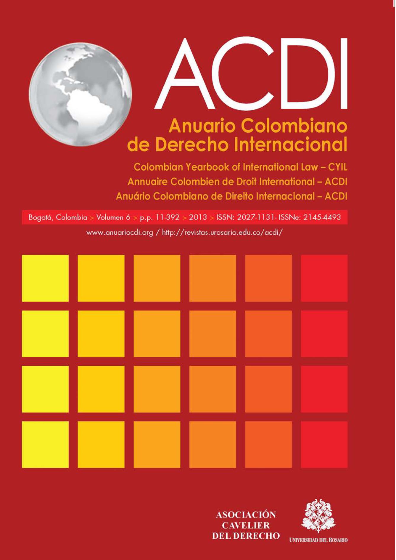 ACDI: Anuario Colombiano de Derecho Internacional 6
