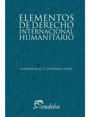 Elementos de Derecho Internacional Humanitario
