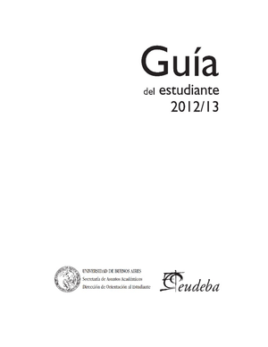 Guía del estudiante 2012