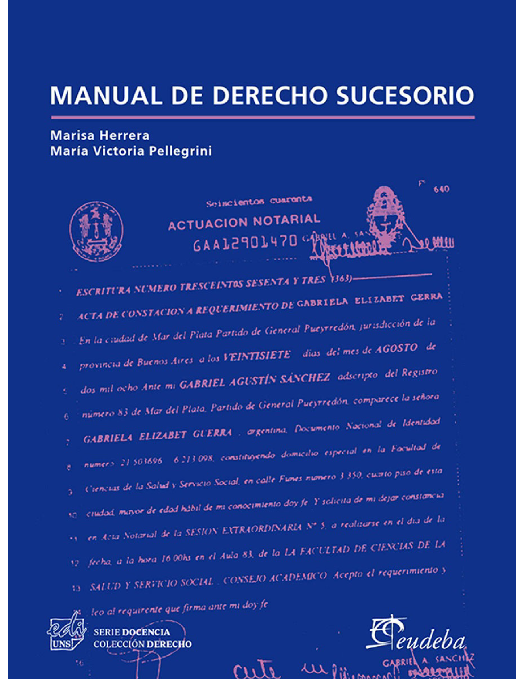 Manual de derecho sucesorio