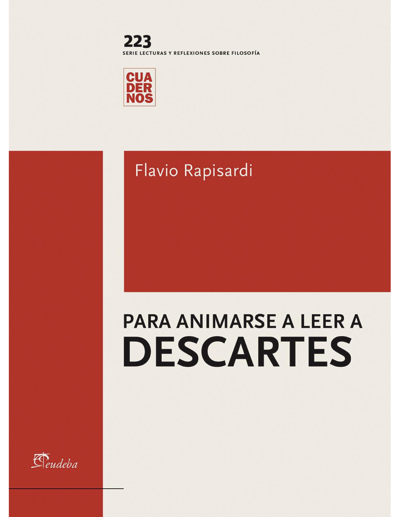Para animarse a leer a Descartes