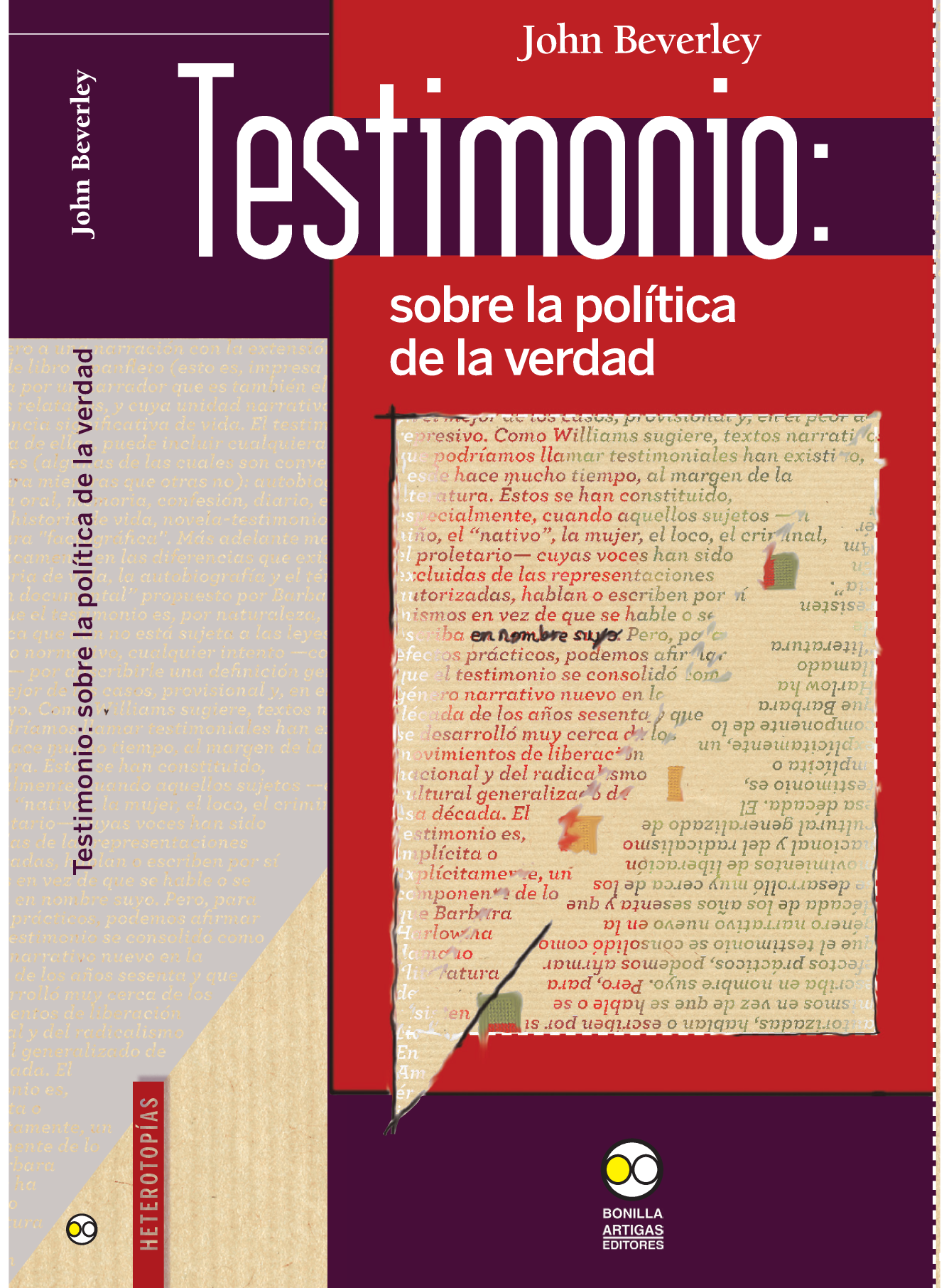 Testimonio: sobre la política de la verdad