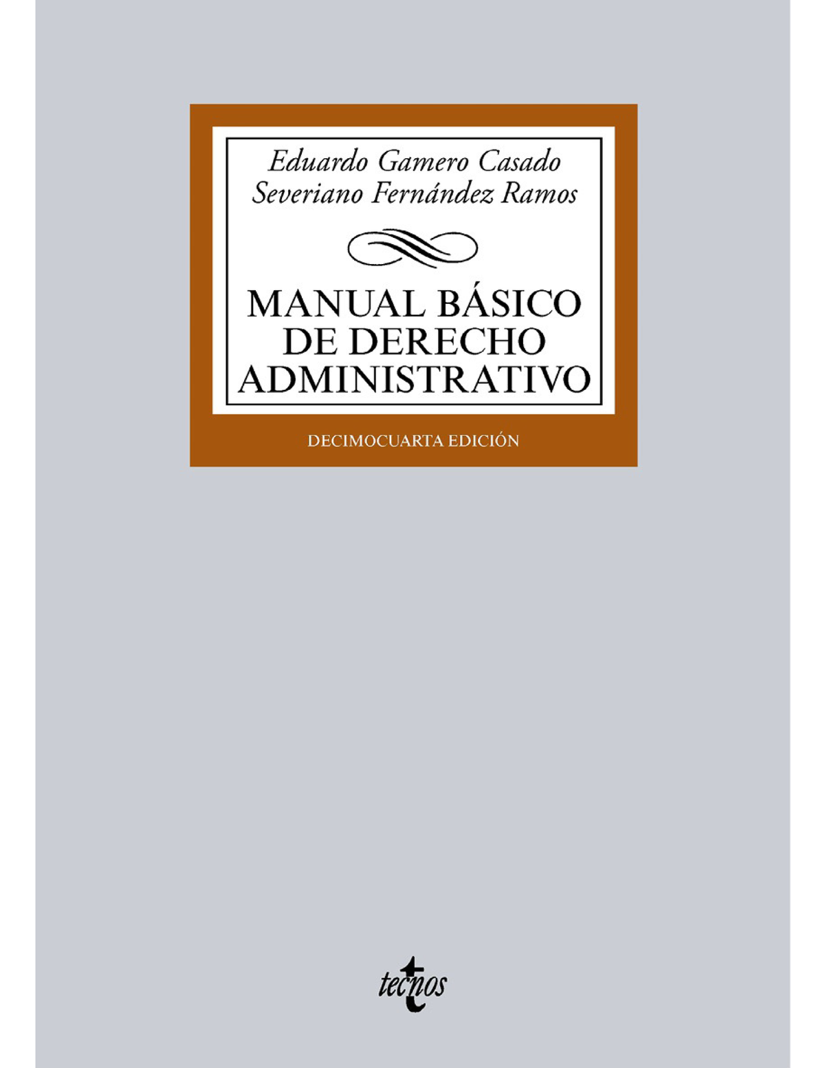 Manual básico de Derecho Administrativo