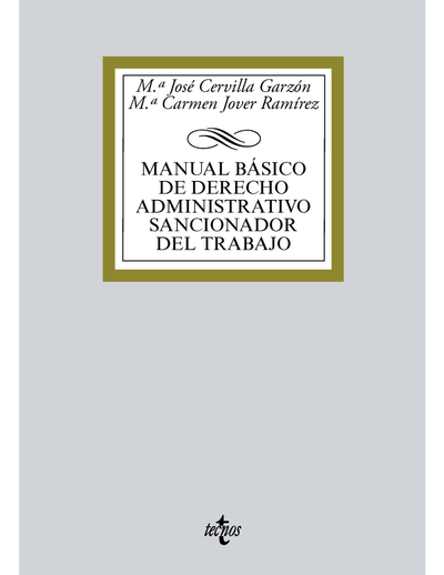Manual básico de Derecho administrativo sancionador del trabajo