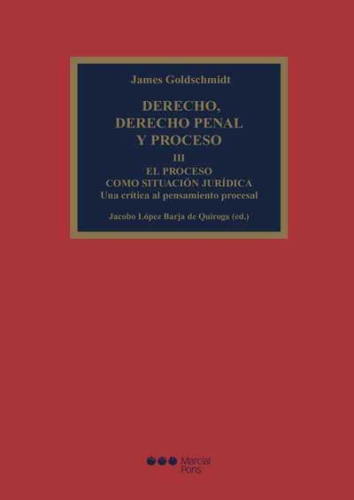 Derecho, Derecho penal y Proceso III: el proceso como situación jurídica: una crítica al pensamiento procesal