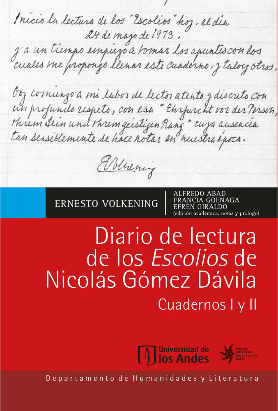 Diario de lectura de los Escolios de Nicolás Gómez Dávila: cuadernos I y II
