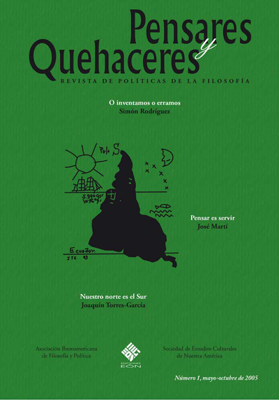 Pensares y quehaceres: revista de políticas de la filosofía (1)