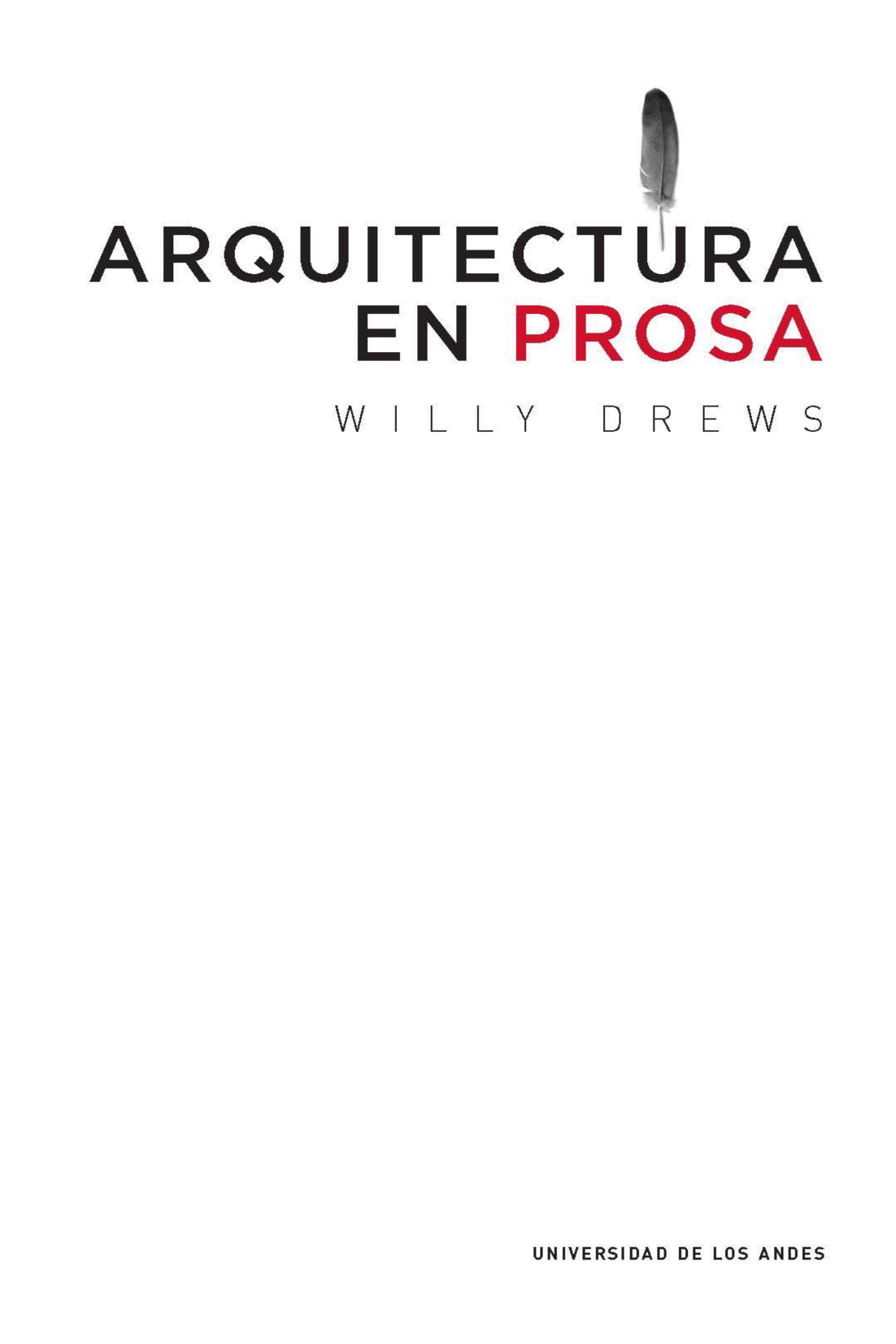 Arquitectura en prosa