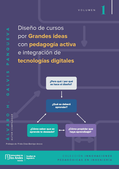 Diseño de cursos por grandes ideas, con pedagogía activa e integración de tecnologías digitales. Volumen 1