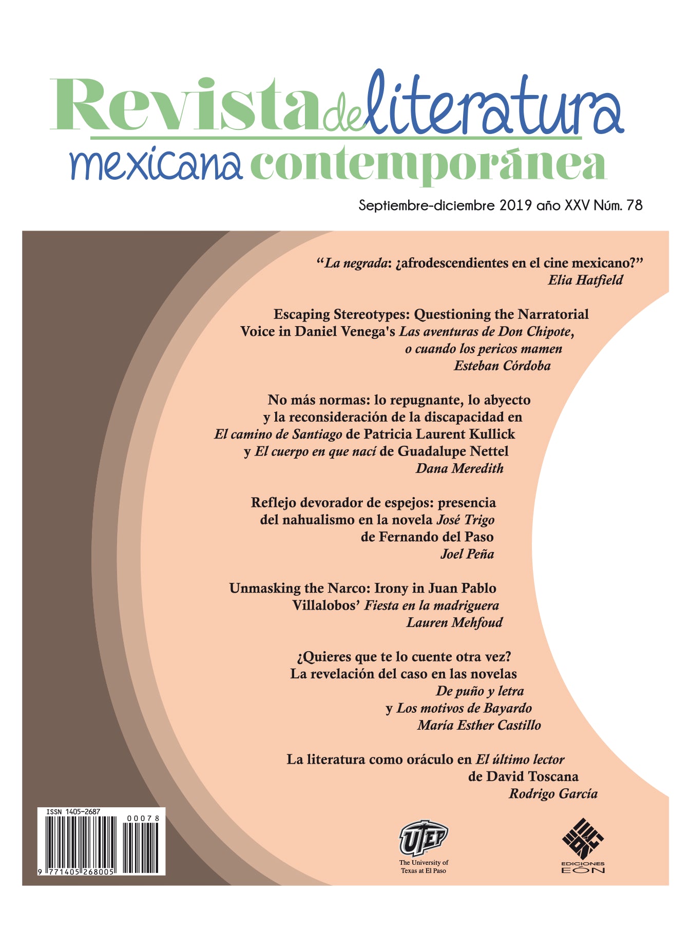 Revista de Literatura Mexicana Contemporánea (78)