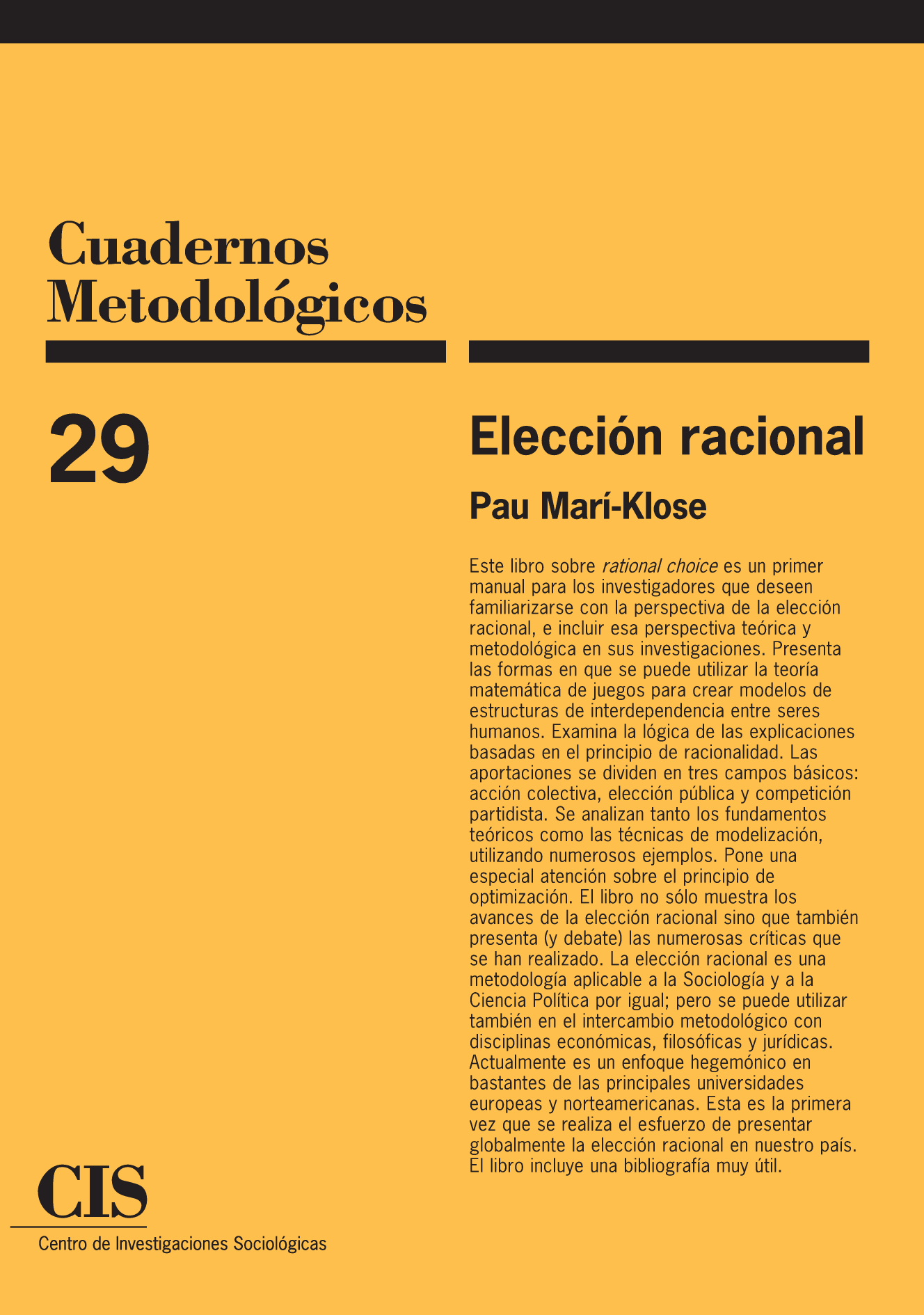 Elección racional