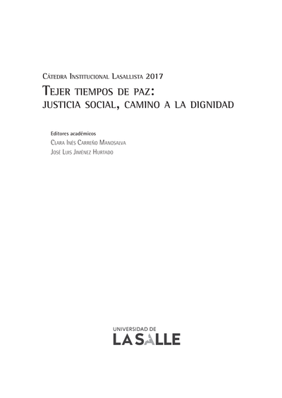 Tejer en tiempos de paz: justicia social, camino a la dignidad
