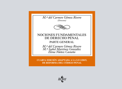 Nociones fundamentales de Derecho Penal